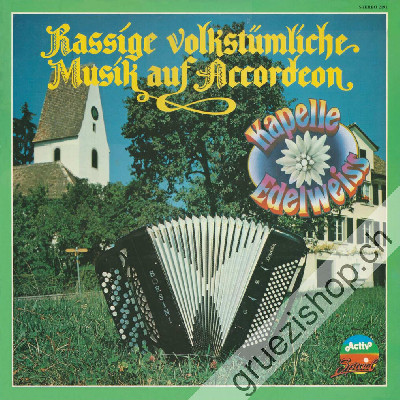 Kapelle Edelweiss - Rassige volkst&uuml;mliche Musik auf Accordeon (LP71050)